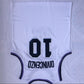 NCAA Villanova University No. 10 Donte DiVincenzo White Jersey