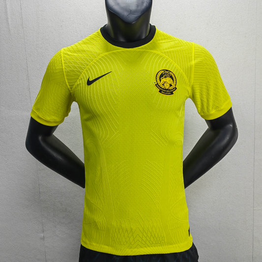 2022 Player Version Malaysia Home Football Jersey