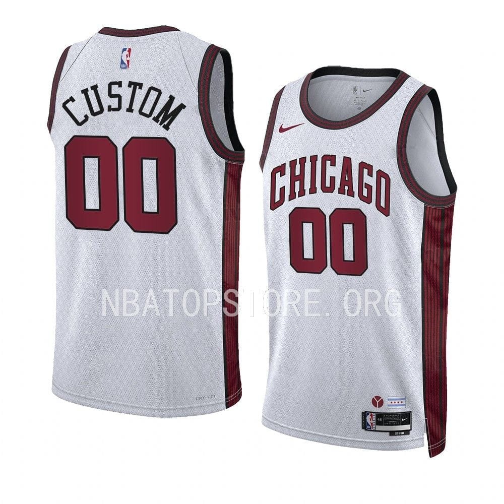 Custom Chicago Bulls 2022-23 City Edition Jersey