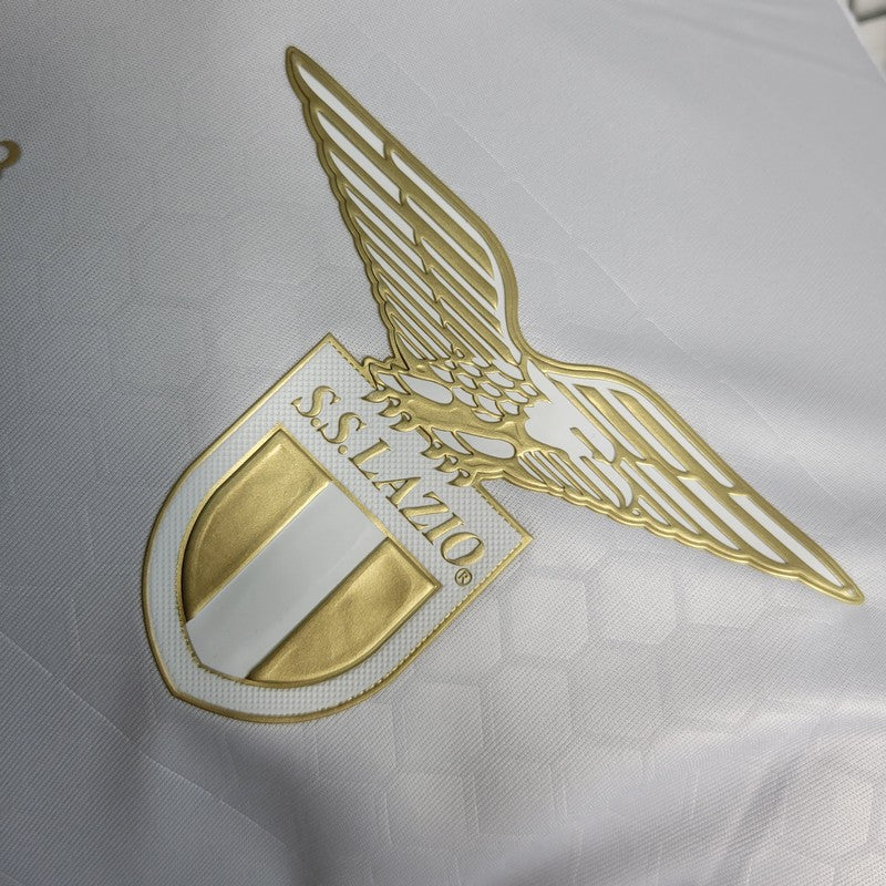 2023/2024 Player Version Lazio 10th Anniversary Edition White Soccer Jersey 1:1 Thai Quality