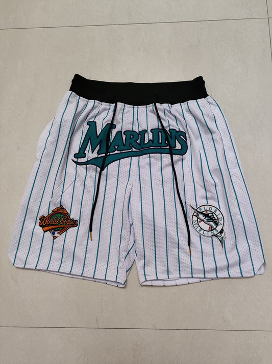 Miami Marlins White Stripe Pocket Pants