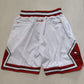 Chicago Bulls white one-piece pocket pants