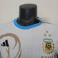 2022 Player Version Argentina National Team Hercules Cup Commemorative Edition White Jersey