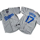 KID Youth Los Angeles Dodgers #17 Shohei Ohtani  Royal Gray Base Jersey