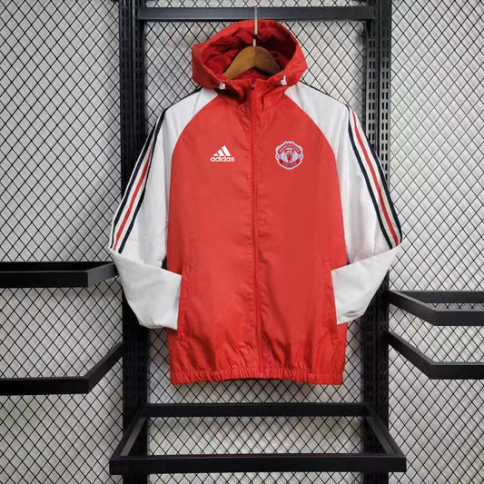 2024 Manchester United Red Windbreaker