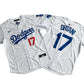 Men's Los Angeles Dodgers #17 Shohei Ohtani White Home Limited Player Jersey