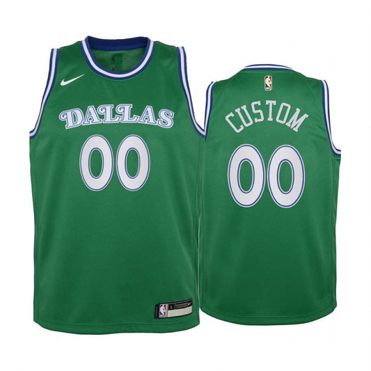 Custom Dallas Mavericks Throwback Jersey