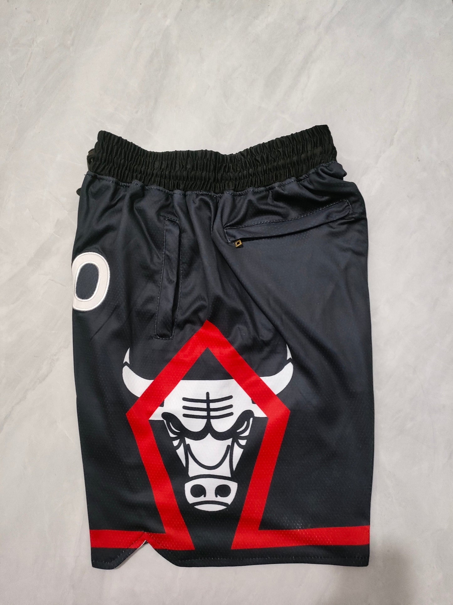 Chicago Bulls black 24 city version pocket pants