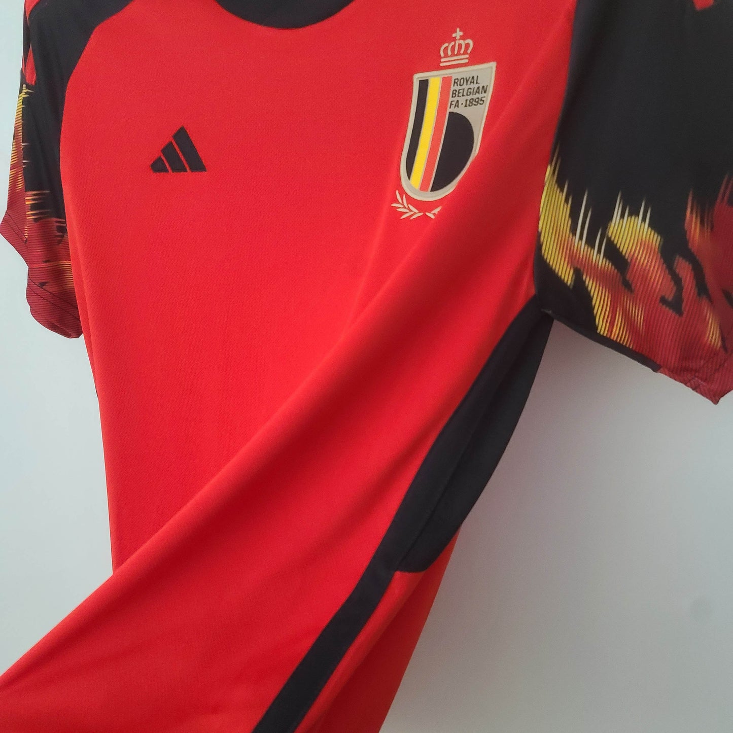 2022 FIFA World Cup Belgium Home Soccer Shirt