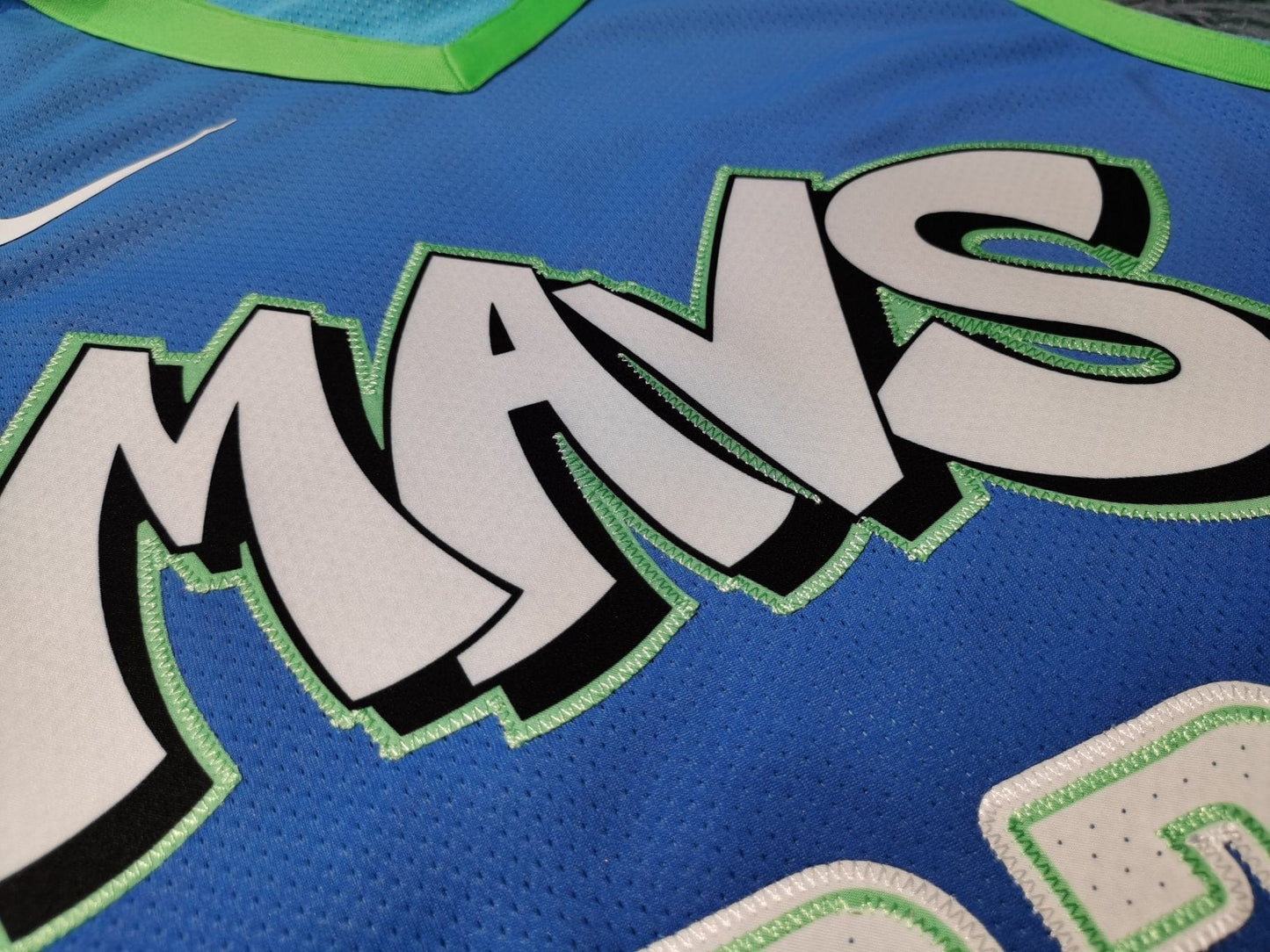 Custom Dallas Mavericks City Edition Authentic Jersey