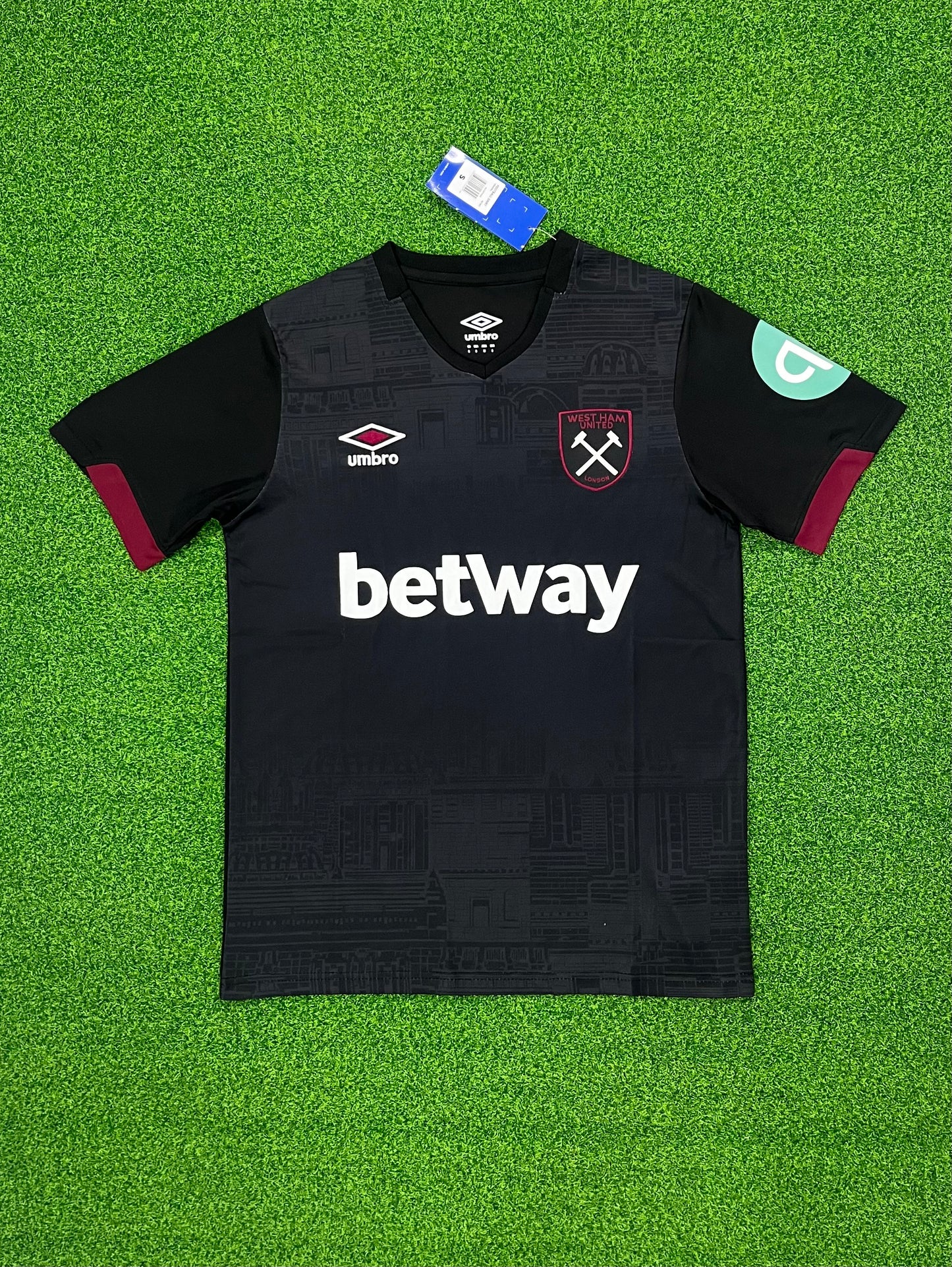 24-25 West Ham United Away Fan Edition Embroidered Jersey