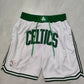 Boston Celtics Regular White Pocket Pants