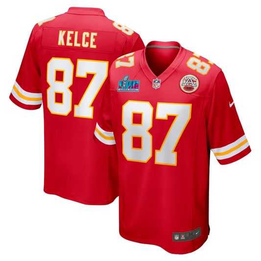 Travis Kelce Kansas City Chiefs Super Bowl 2024 Jersey