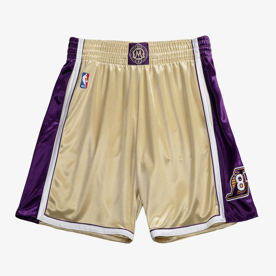 Men's Kobe Bryant Gold Los Angeles Lakers #8 Hall of Fame Class of 2020  Shorts