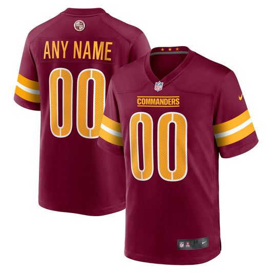 Custom Washington Commanders Jersey