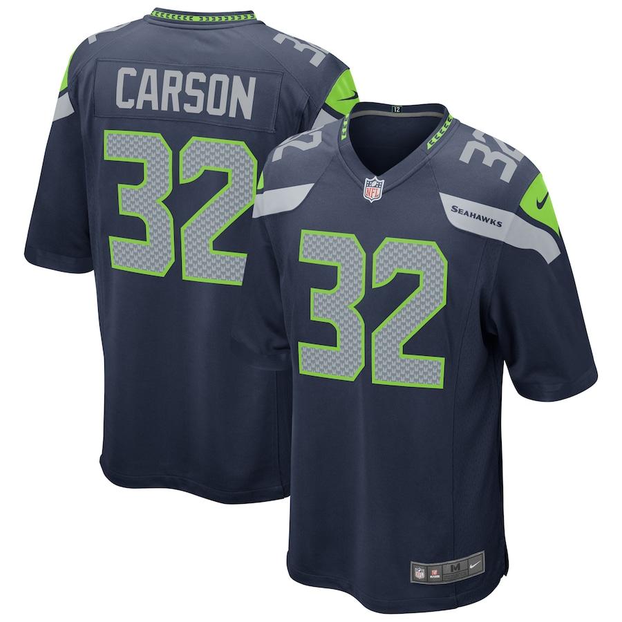 Chris Carson Seattle Seahawks Trikot