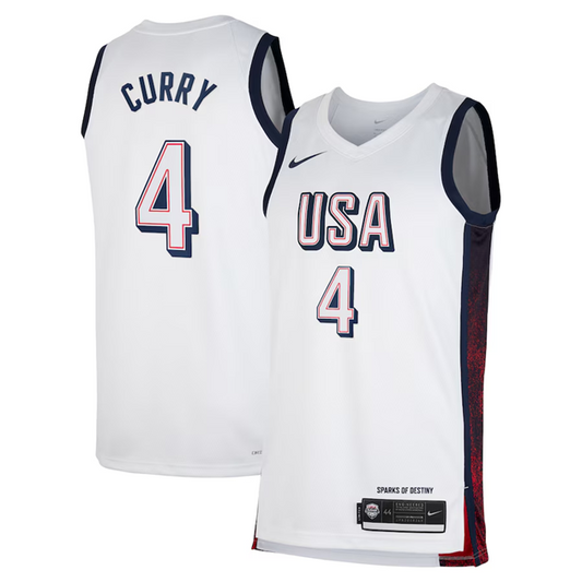 Stephen Curry Team USA 2024 Olympics Jersey