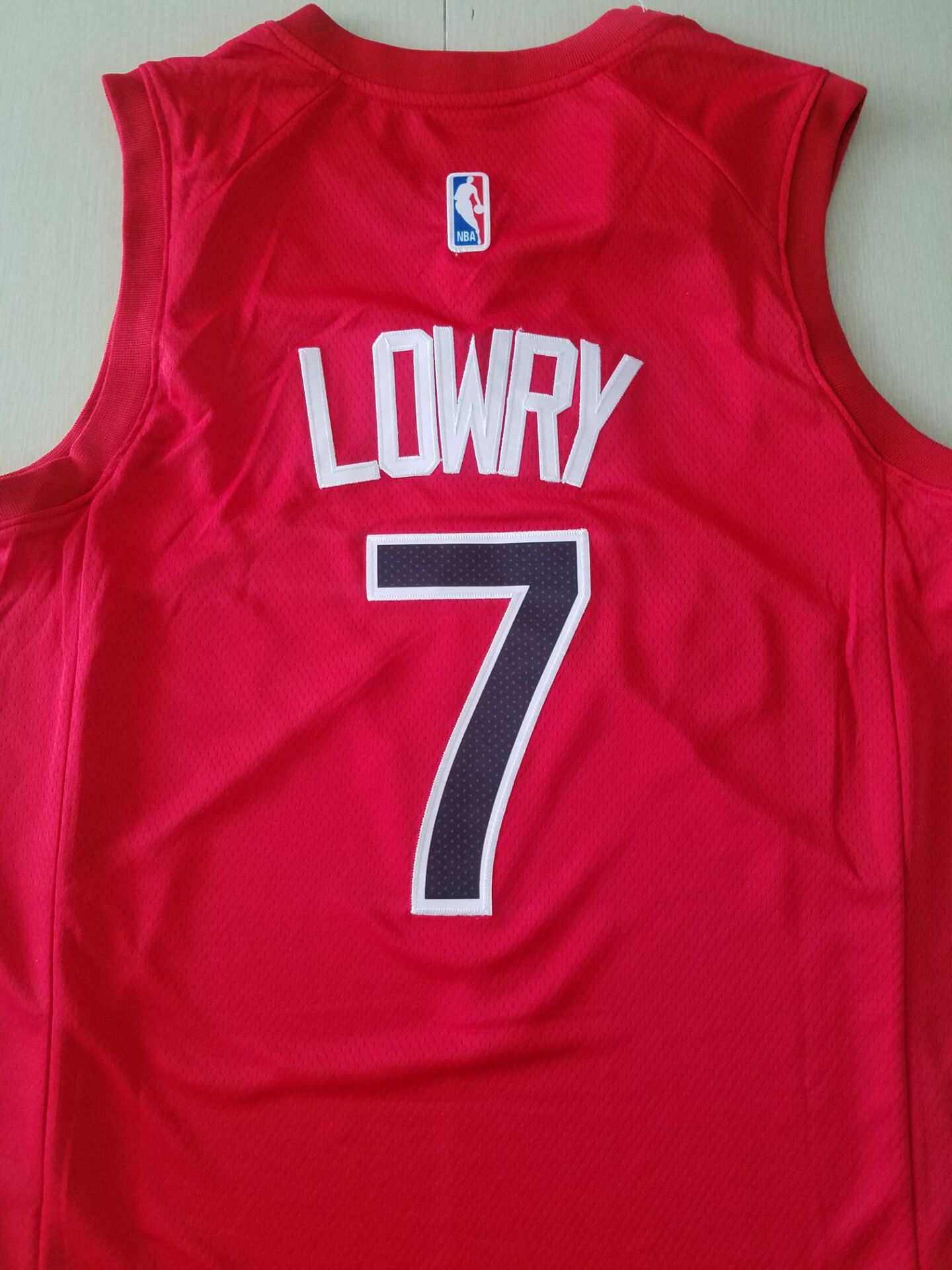 Men's Toronto Raptors Kyle Lowry Red 2021/22 Diamond Swingman Custom Jersey