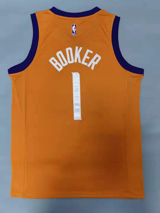 Men's Phoenix Suns Devin Booker Orange 2019/20 Fast Break Replica Player Jersey