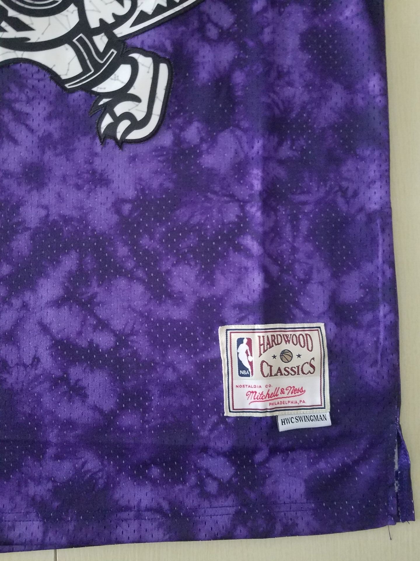 Toronto Raptors Vince Carter Purple Galaxy Swingman-Trikot für Herren