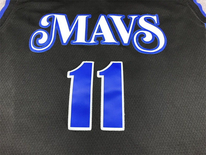 Herren Dallas Mavericks Kyrie Irving #11 Schwarzes 2023/24 Swingman-Trikot – City Edition