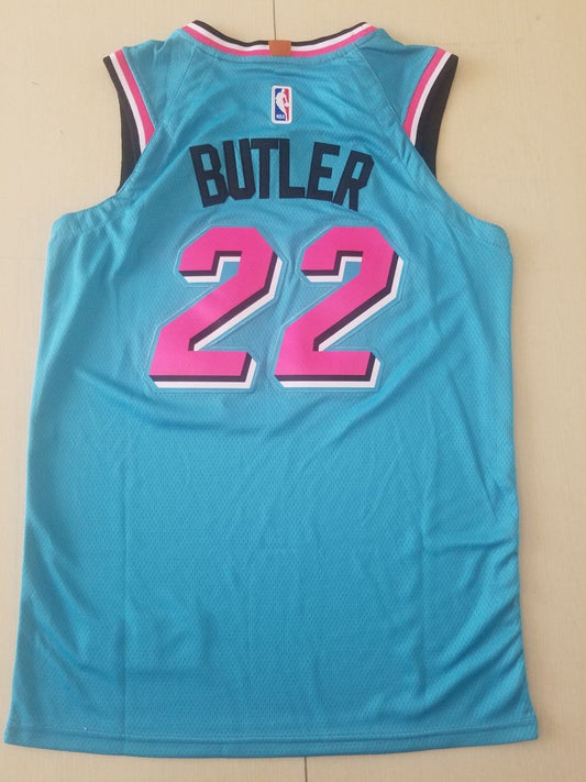 Miami Heat Jimmy Butler #22 NBA Swingman-Trikot für Herren in Blau