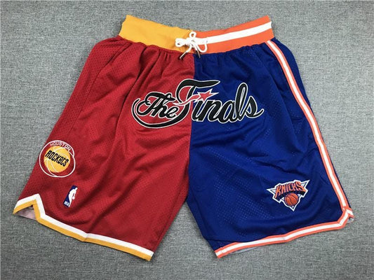 1994 NBA Finals Basketballshorts Houston Rockets &amp; New York Knicks