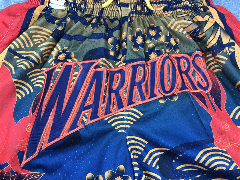 Taschenshorts der Golden State Warriors Year of Rabbit Edition für Herren