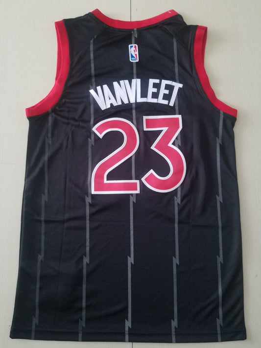 Men's Toronto Raptors Fred VanVleet Black 2020/21 Player Jersey