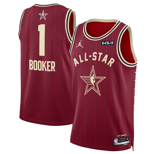 Unisex Devin Booker Jordan Brand Crimson 2024 NBA All-Star Game Swingman Jersey