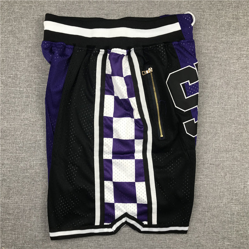 Men's Sacramento Kings SWISH Basketball Shorts Purple