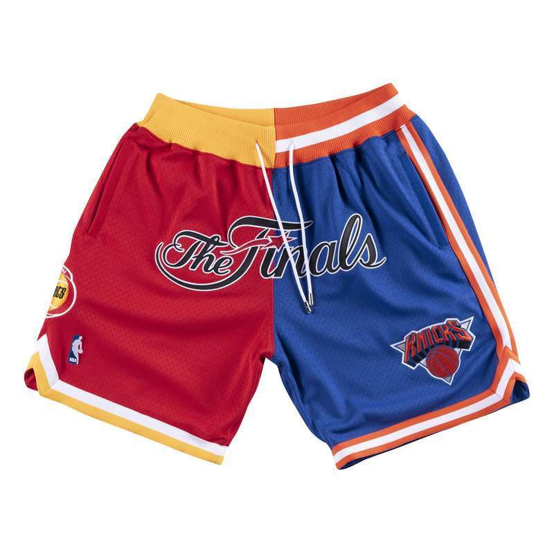 1994 NBA Finals Basketball Shorts Houston Rockets & New York Knicks