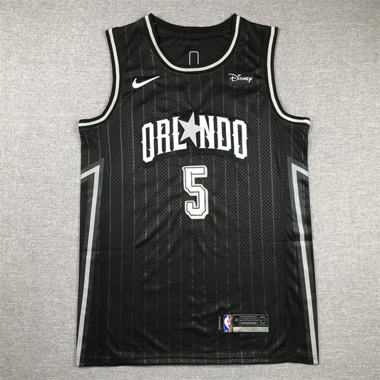 Men's Orlando Magic Paolo Banchero #5 Navy 2023/24 Swingman Jersey - City Edition