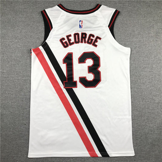 Men's LA Clippers Paul George #13 NBA Classics Jersey - Retro White