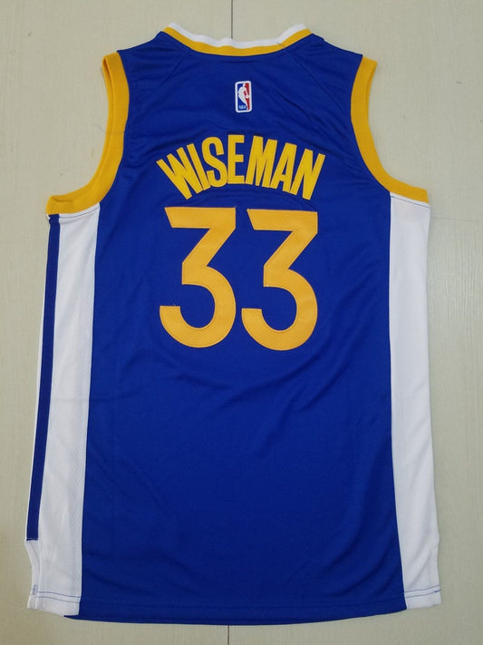 James Wiseman 2021/22 Fast Break Replica-Trikot der Golden State Warriors für Herren