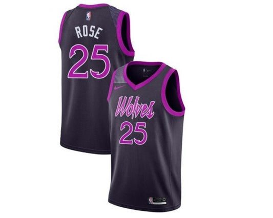 Derrick Rose Minnesota Timberwolves City Edition Jersey