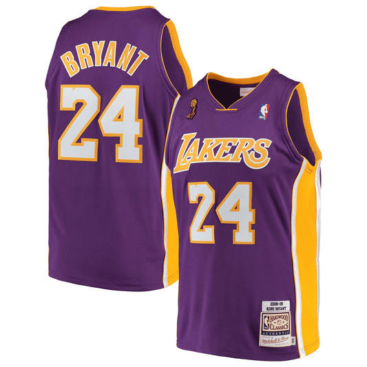 Kobe Bryant #24 Los Angeles Lakers Lila Throwback-Trikot