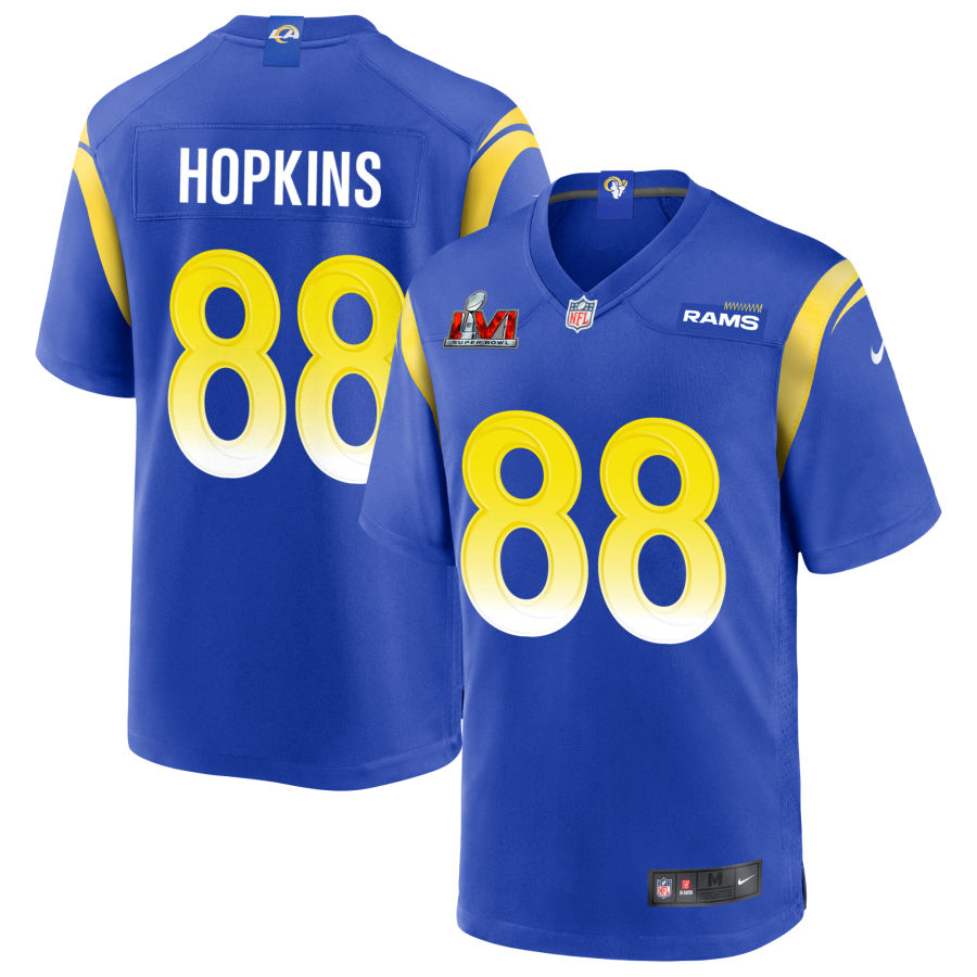 Brycen Hopkins Los Angeles Rams Nike Super Bowl LVI Spieltrikot – Royalblau