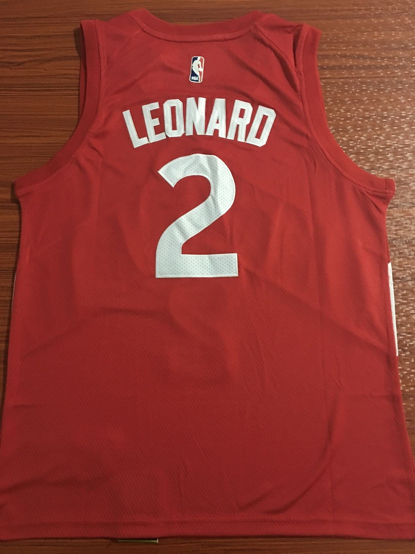 Men's Toronto Raptors Kawhi Leonard Red Fast Break Replica Player Jersey