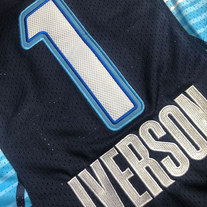 Allen Iverson Detroit Pistons 2009 All-Star East Jersey