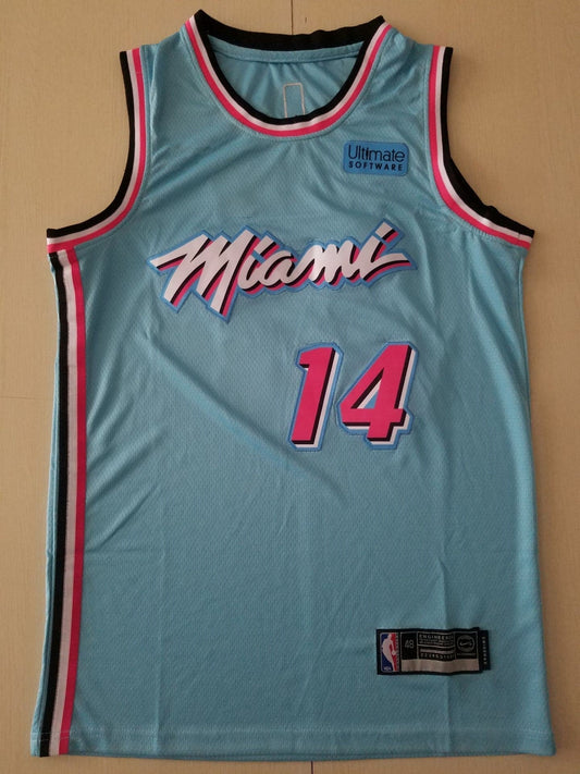 Men's Miami Heat Tyler Herro #14 Blue 2020/21 Swingman Jersey