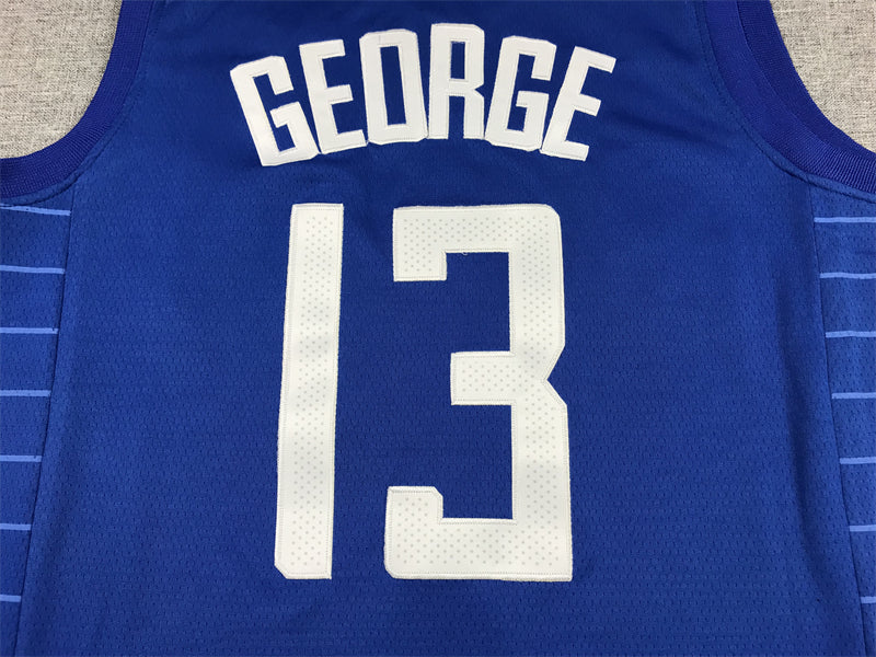 Herren LA Clippers Paul George #13 Royal 2022/23 Swingman-Trikot