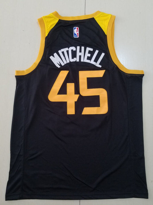 Herren Utah Jazz Donovan Mitchell 2021/22 Swingman-Spielertrikot – City Edition