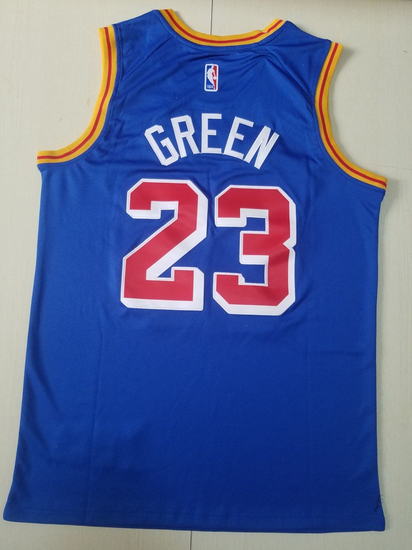 Herren-Swingman-Trikot der Golden State Warriors Draymond Green #23 Blue