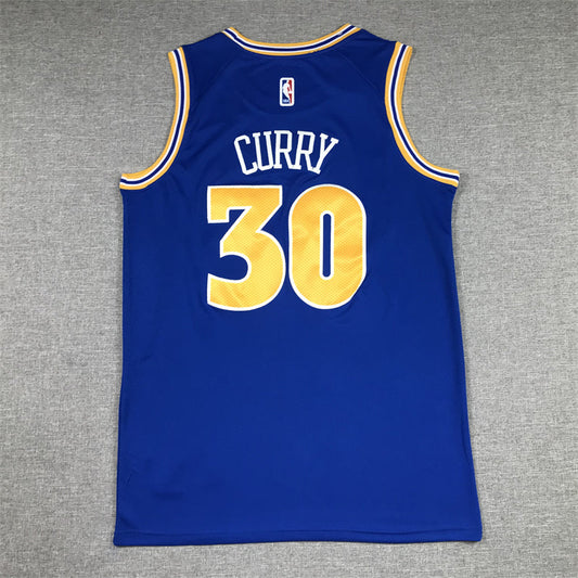 Men's Golden State Warriors Stephen Curry #30 Blue 2022/23 Swingman Jersey - Classic Edition