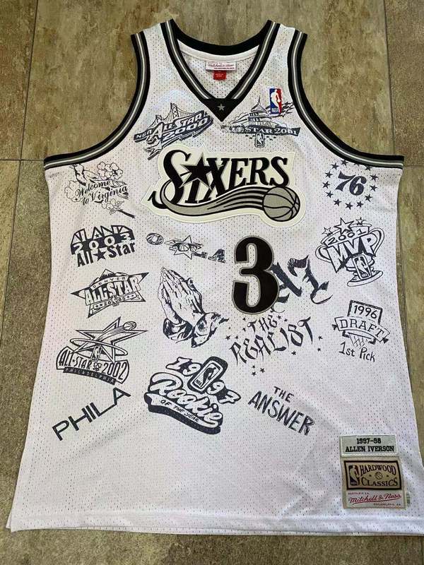 Allen Iverson Philadelphia 76ers Jersey