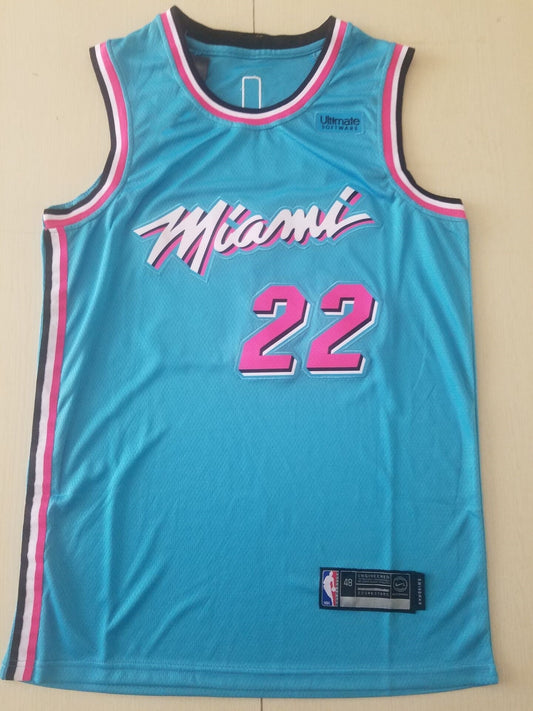 Miami Heat Jimmy Butler #22 NBA Swingman-Trikot für Herren in Blau