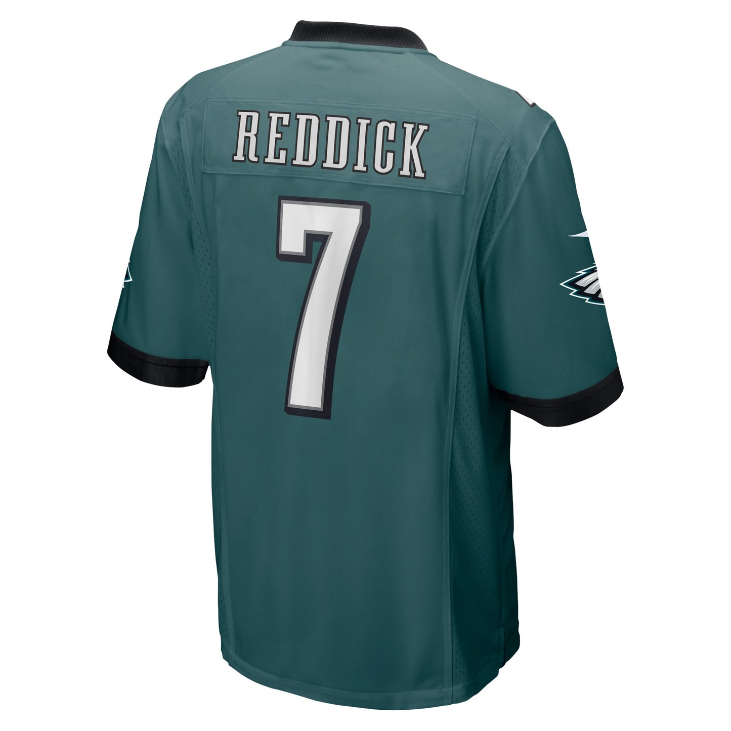 Haason Reddick Philadelphia Eagles Nike Super Bowl LVII Patch Game Jersey - Midnight Green