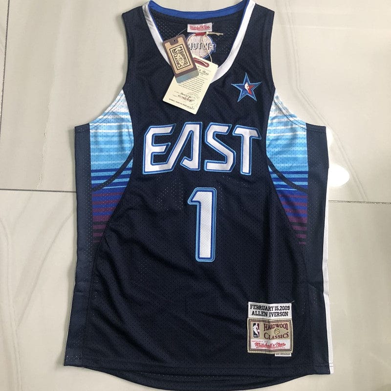 Allen Iverson Detroit Pistons 2009 All-Star East Jersey