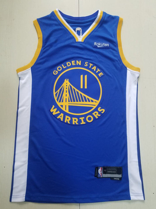 Men's Golden State Warriors Klay Thompson #11 Blue 2020/21 Swingman Jersey